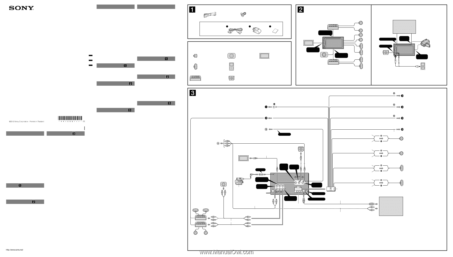 Sony Xav 63 Wiring Diagram sony Xav 63 Installation Connections Sony Xav 63 Wiring Diagram sony Xav 63 Installation Connections