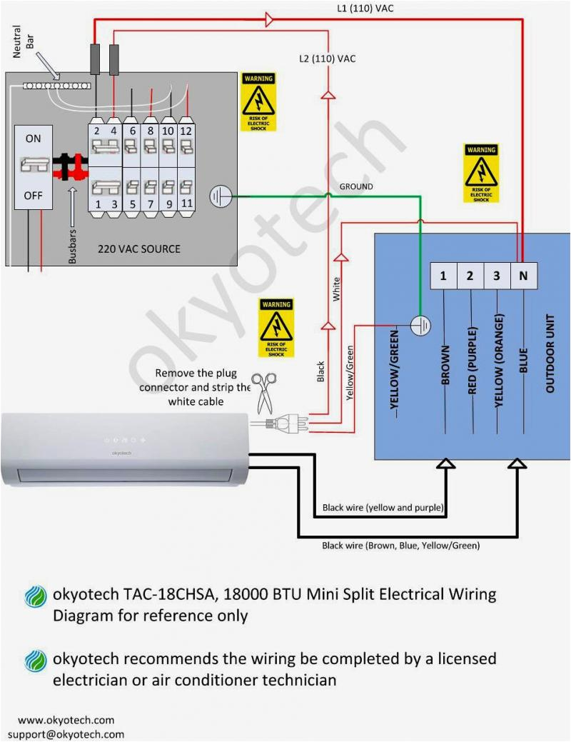 Split System Ac Wiring Diagram Ac Mini Split System Wiring Diagram Wiring Diagram Local