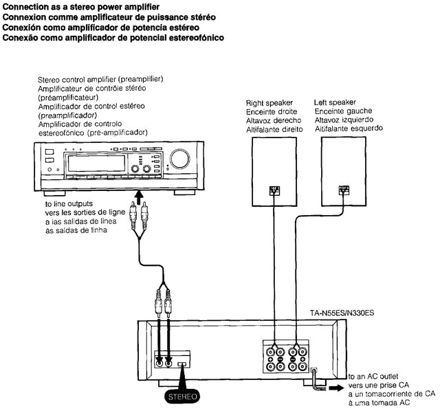 Stereo to Mono Wiring Diagram sony Ta N55es Defekt Verstarker Receiver Hifi forum Stereo to Mono Wiring Diagram sony Ta N55es Defekt Verstarker Receiver Hifi forum