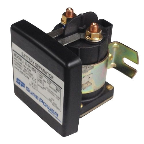 Sure Power Battery isolator Wiring Diagram 1314 200 12 Volt 200 Amp Unidirectional Battery Separator Sure