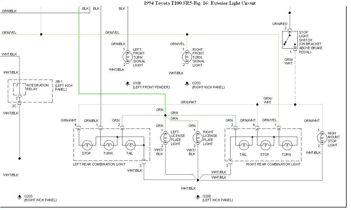 Tacoma Tail Light Wiring Diagram toyota Tacoma Electrical Wiring Diagram Lights Wiring Diagram Technic Tacoma Tail Light Wiring Diagram toyota Tacoma Electrical Wiring Diagram Lights Wiring Diagram Technic