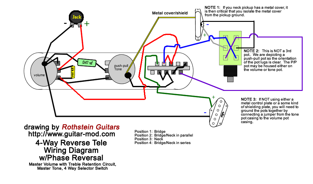 Telecaster 3 Pickup Wiring Diagram Telecaster 4 Way Switch Wiring Diagram Cool Guitar Mods Pinterest Telecaster 3 Pickup Wiring Diagram Telecaster 4 Way Switch Wiring Diagram Cool Guitar Mods Pinterest