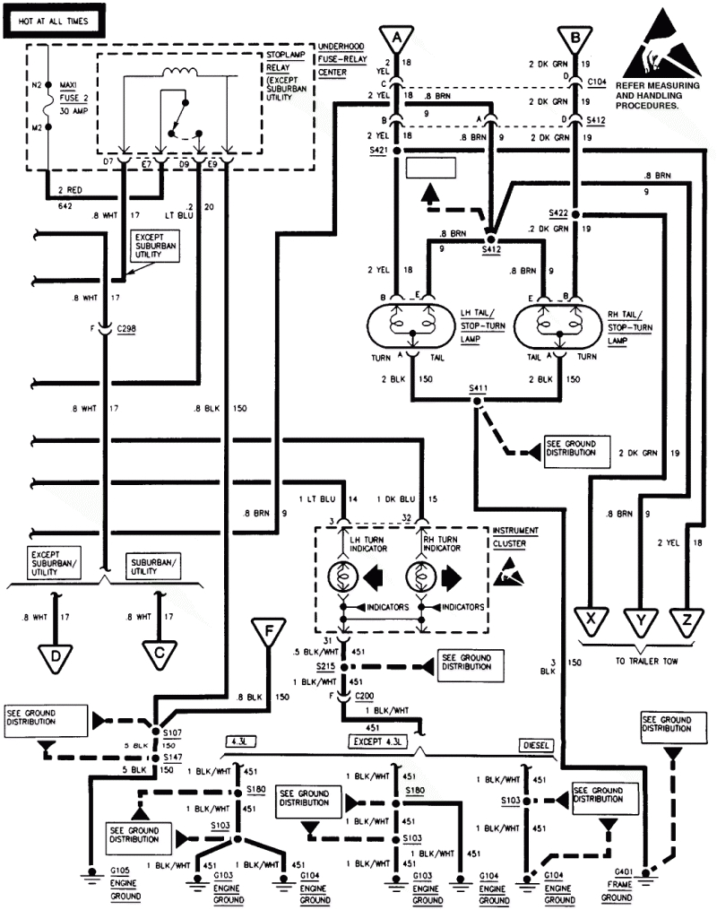 Third Brake Light Wiring Diagram 19992 Chevy Truck Tail Light Wiring Wiring Diagram More Third Brake Light Wiring Diagram 19992 Chevy Truck Tail Light Wiring Wiring Diagram More
