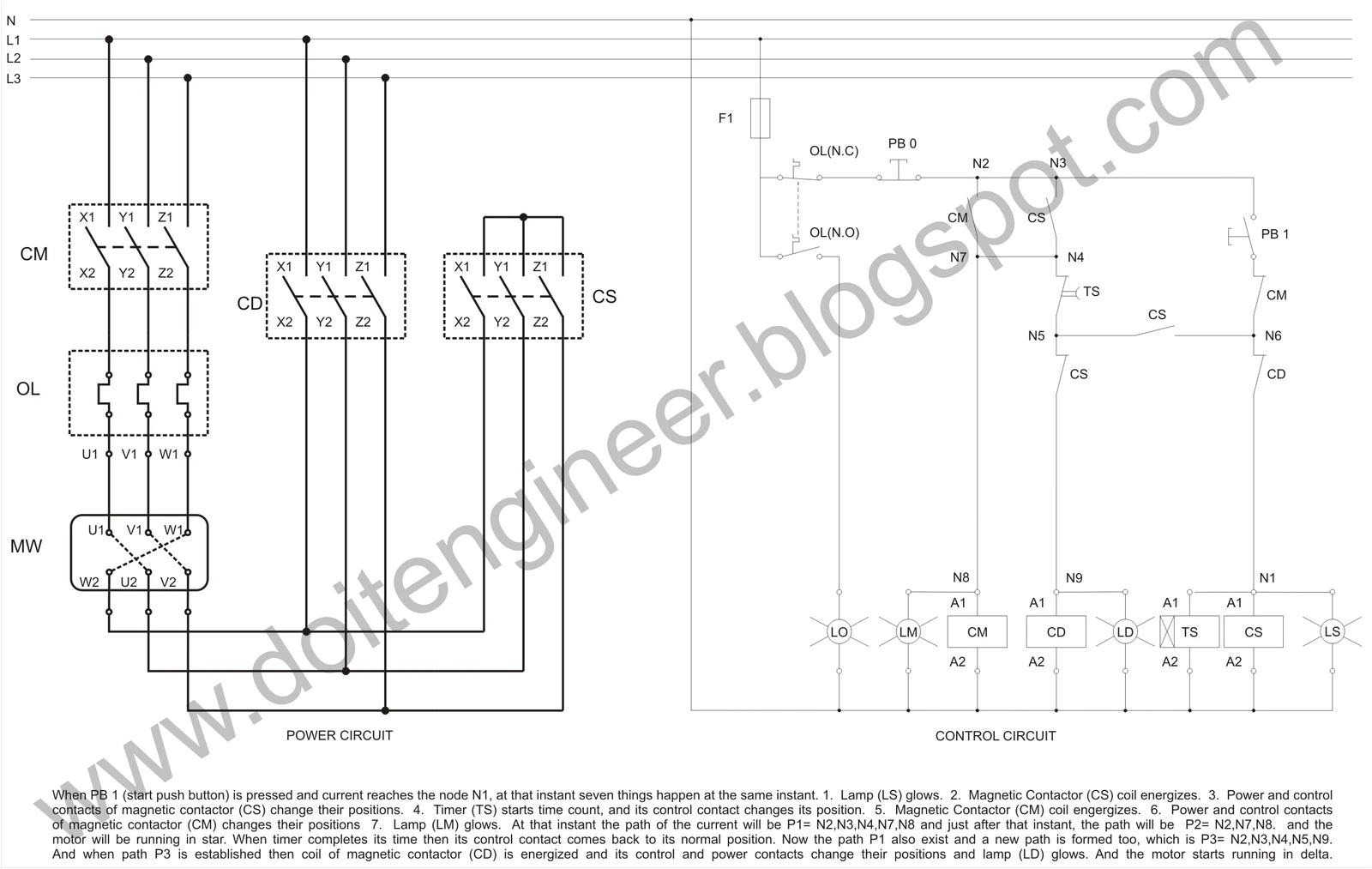 Three Phase Star Delta Wiring Diagram 3 Phase Motor Star Delta Starter Circuit Odsolar Three Phase Star Delta Wiring Diagram 3 Phase Motor Star Delta Starter Circuit Odsolar