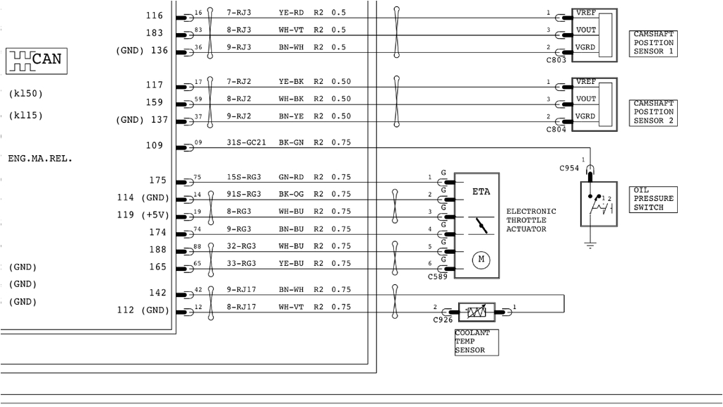 Throttle Body Wiring Diagram 2 5t Throttle Body Wiring Bosch 0 280 750 146 Part Number 30711552