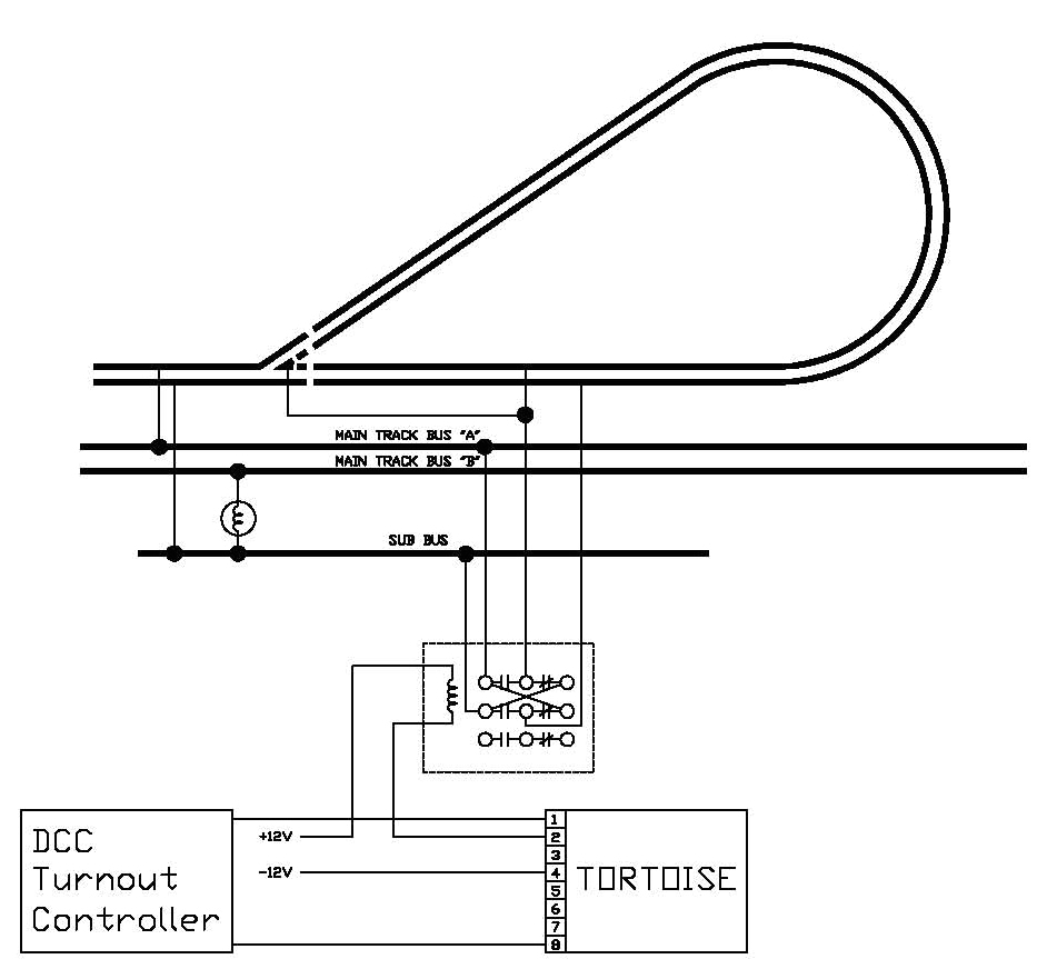 Tortoise Switch Machine Wiring Diagram See Discussion In Track Wiring Section Tortoise Switch Machine Wiring Diagram See Discussion In Track Wiring Section