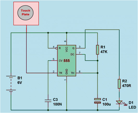 Touch Lamp Sensor Wiring Diagram What are Different Types Of Sensors with Circuits Touch Lamp Sensor Wiring Diagram What are Different Types Of Sensors with Circuits