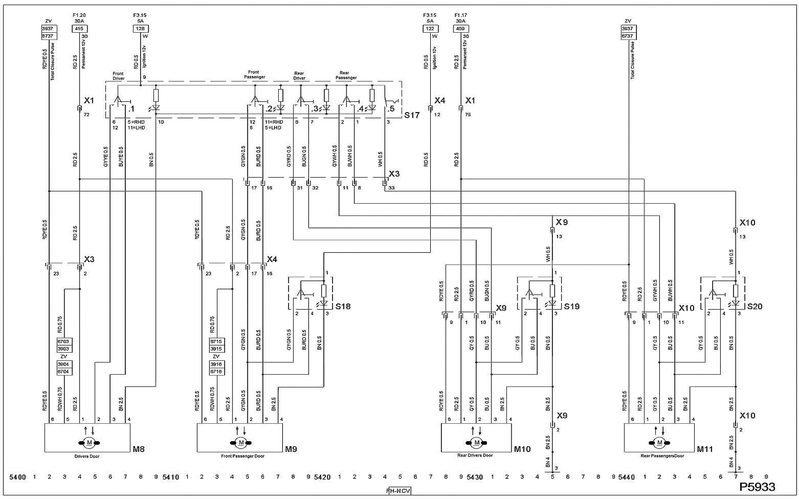 Towbar Buzzer Wiring Diagram Vauxhall Movano towbar Wiring Diagram Wiring Diagram