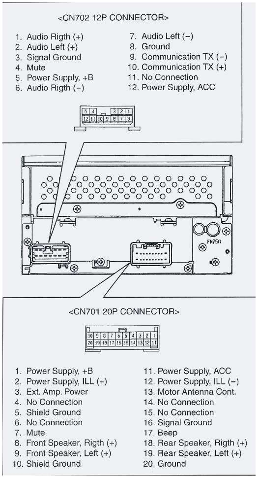 Toyota 08600 Wiring Diagram toyota Audio Wiring Diagram Wiring Diagram Autovehicle