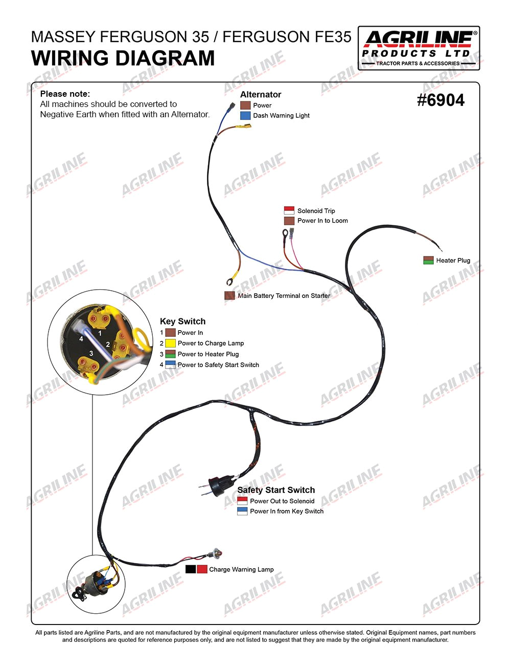 Tractor Alternator Wiring Diagram Massey Tractor Alternator Wiring Diagram Wiring Diagram Centre