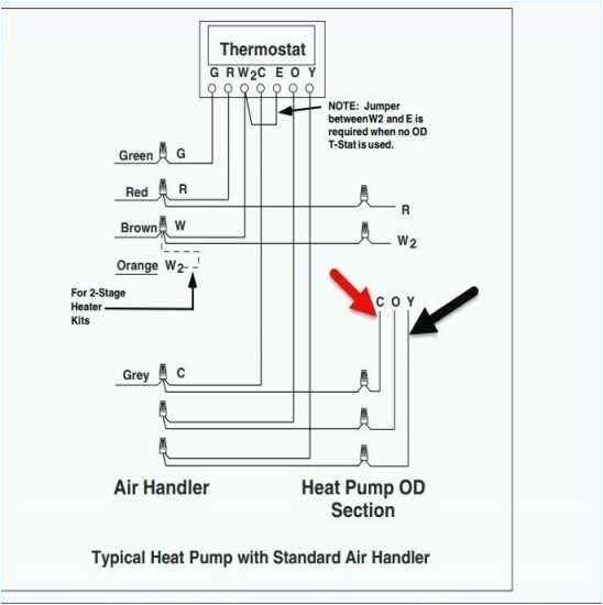 Trane Heat Pump thermostat Wiring Diagram Trane Heat Pump thermostat Wiring Diagram