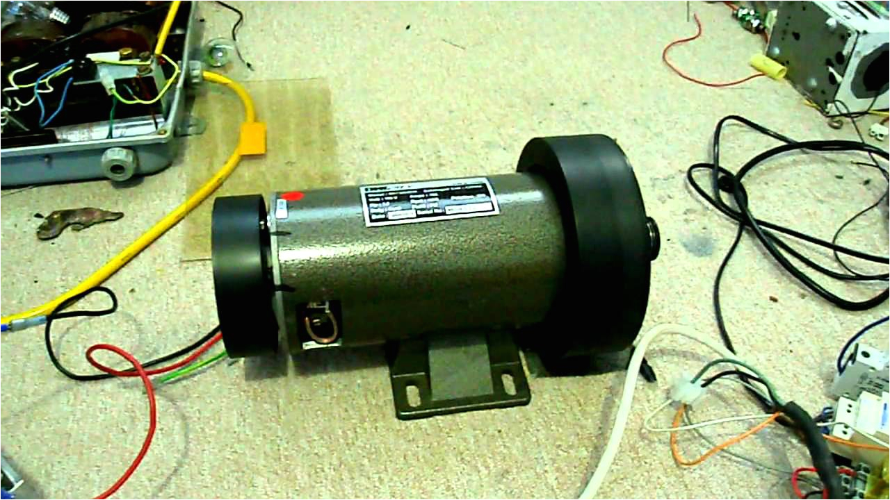 Treadmill Motor Wiring Diagram Pwm Elektromotor 1 8kw 180v Dc 10a Youtube
