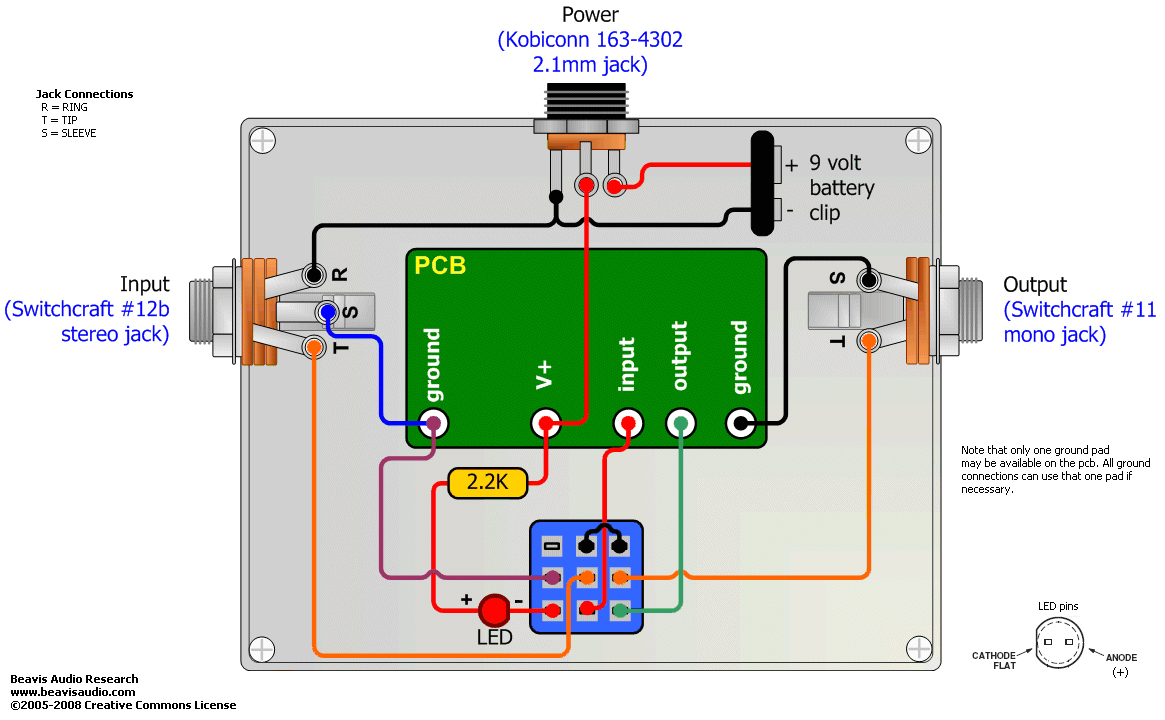 True bypass Wiring Diagram Guitar Pedal Wiring Diagram Schema Diagram Database