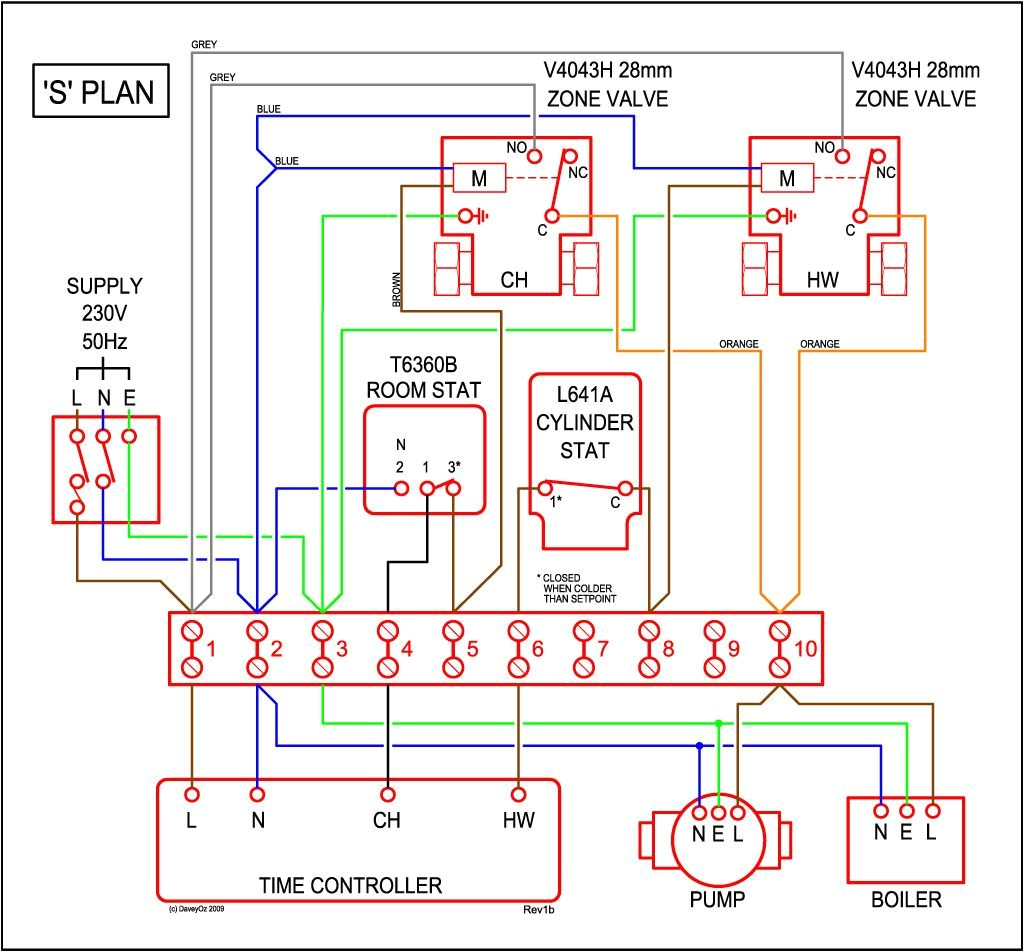 Underfloor Heating Wiring Diagram Combi Boiler Heating System Wiring Wiring Diagram Technic