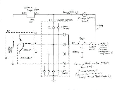 Universal Alternator Wiring Diagram Valeo Alternator Wiring Diagram Vw Bosch Internal Regulator Holden