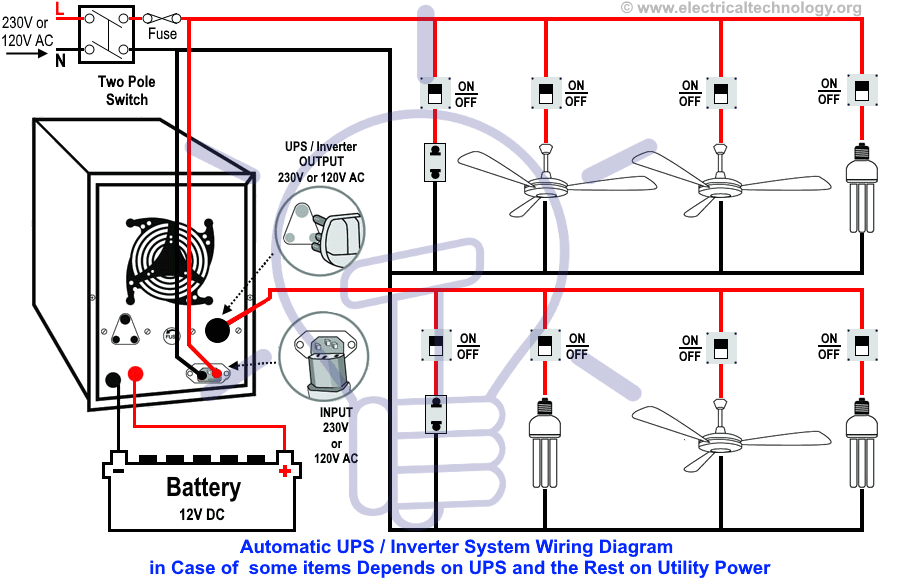 Ups Battery Wiring Diagram Ups Wiring Diagrams Wiring Diagram