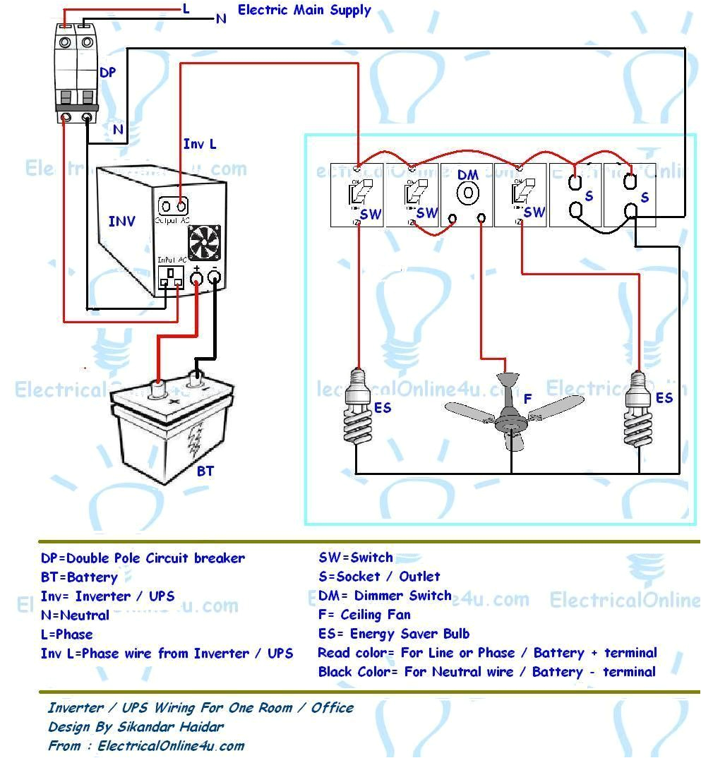 Ups Battery Wiring Diagram Ups Wiring Diagrams Wiring Diagram