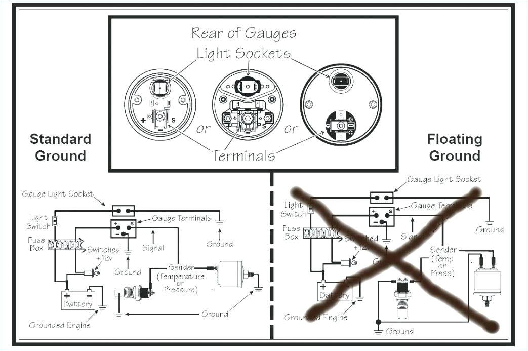 Vdo Ammeter Wiring Diagram Vw Vdo Tach Wiring Electrical Wiring Diagram
