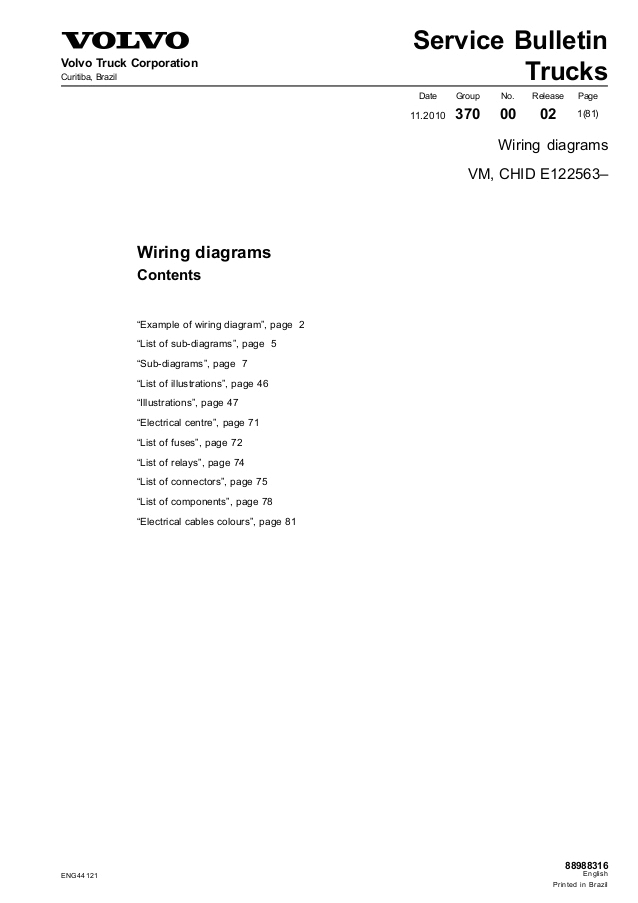 Volvo Truck Wiring Diagrams Volvo Wiring Diagram Vm Volvo Truck Wiring Diagrams Volvo Wiring Diagram Vm