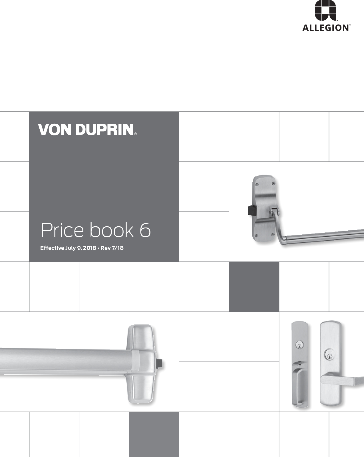Von Duprin Chexit Wiring Diagram Von Duprin 2018 Price Book as Of 7 9 18 July