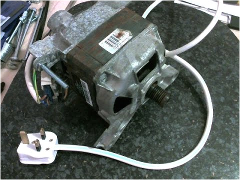 Washing Machine Capacitor Wiring Diagram How to Wire Up A Washing Machine Motor Youtube