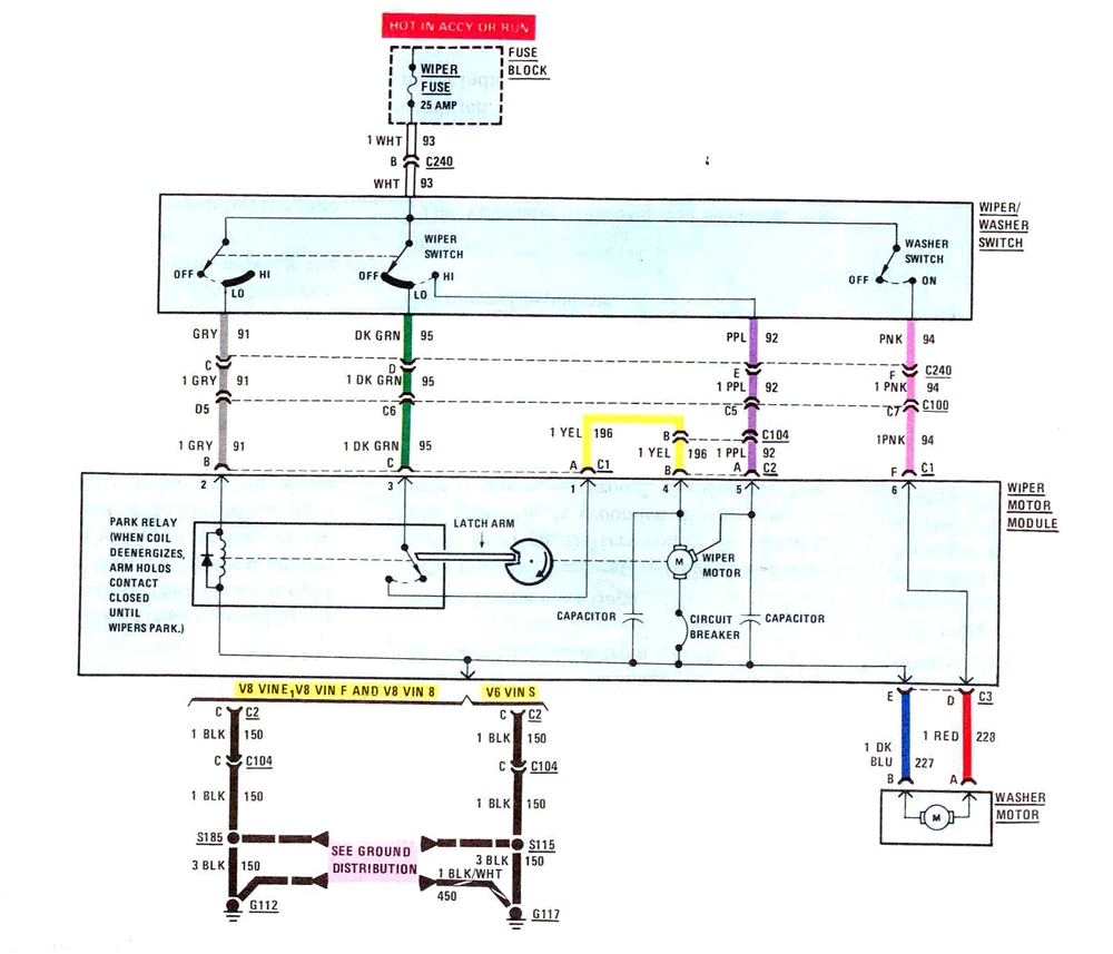 Windshield Wiper Motor Wiring Diagram 1986 Gmc Wiper Wiring Wiring Diagram Blog Windshield Wiper Motor Wiring Diagram 1986 Gmc Wiper Wiring Wiring Diagram Blog