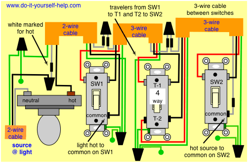 Wiring Diagram for 4 Way Light Switch 4 Wire Switch Diagram Wiring Diagram Review Wiring Diagram for 4 Way Light Switch 4 Wire Switch Diagram Wiring Diagram Review