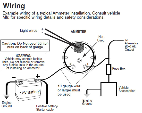 Wiring Diagram for Autometer Tach Autometer Tach Wiring Wiring Diagram Technic