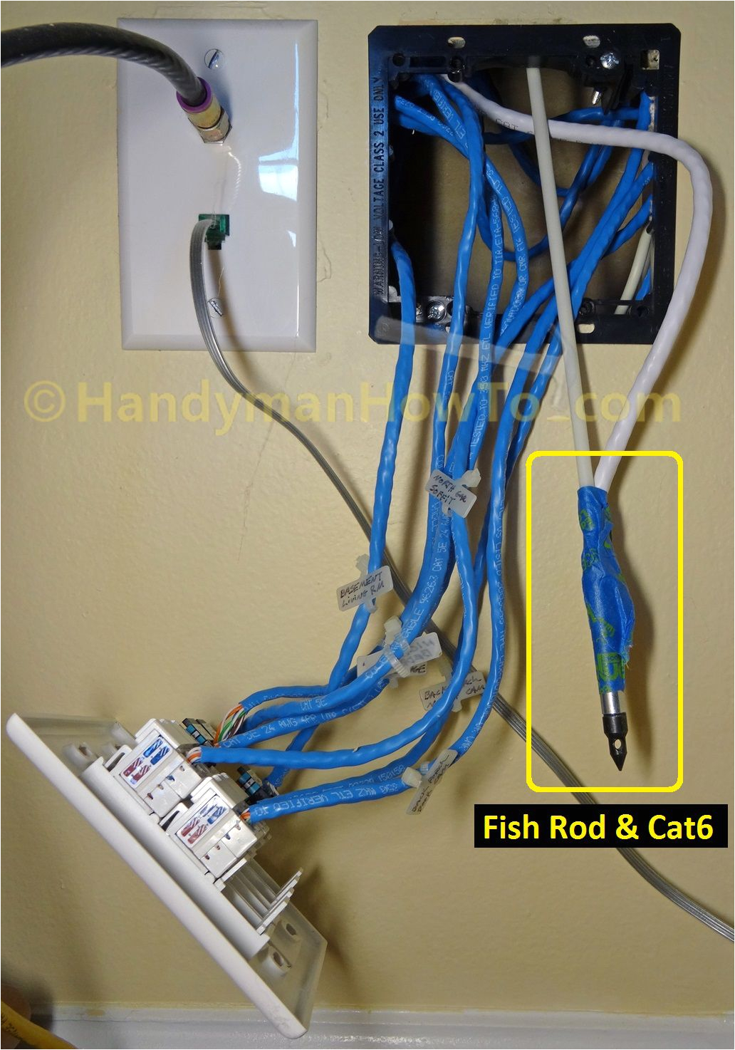 Wiring Diagram for Home Network Pull Cat6 Ethernet Cable Through Wall Cable Management In 2019 Wiring Diagram for Home Network Pull Cat6 Ethernet Cable Through Wall Cable Management In 2019