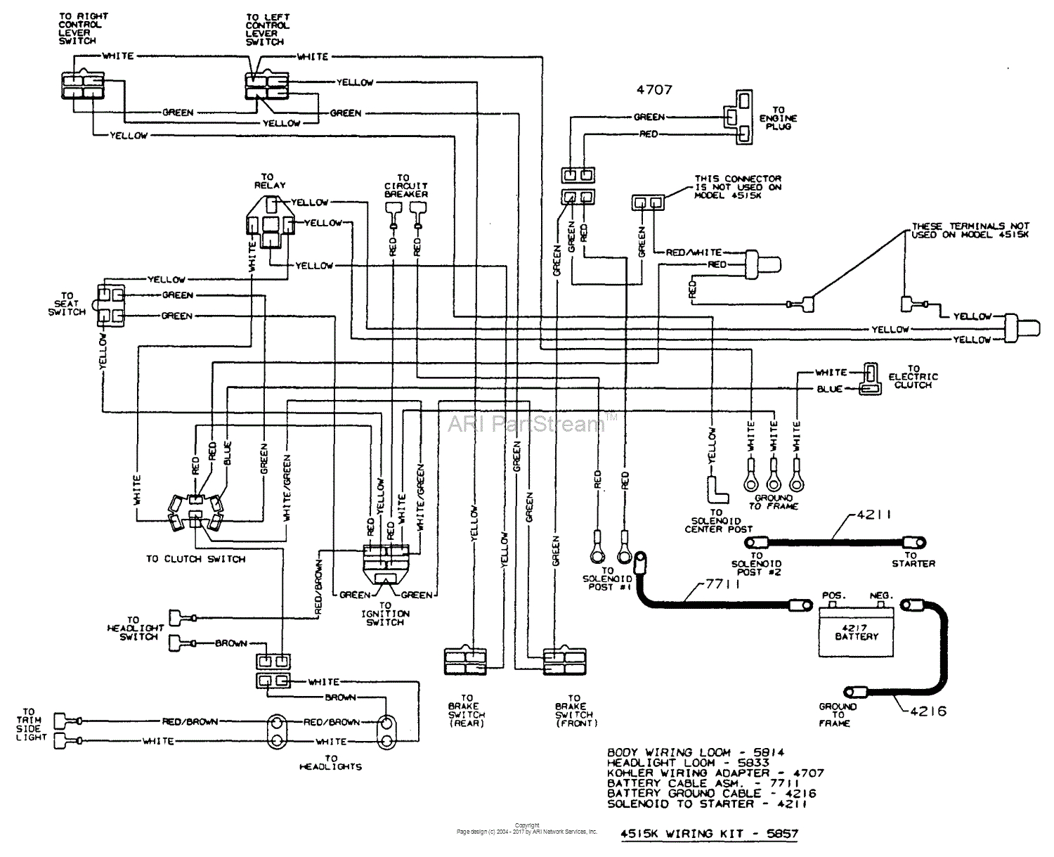 Wiring Diagram for Husqvarna Zero Turn Mower Dixon Ztr 4515k 1998 Parts Diagram for Wiring Wiring Diagram for Husqvarna Zero Turn Mower Dixon Ztr 4515k 1998 Parts Diagram for Wiring