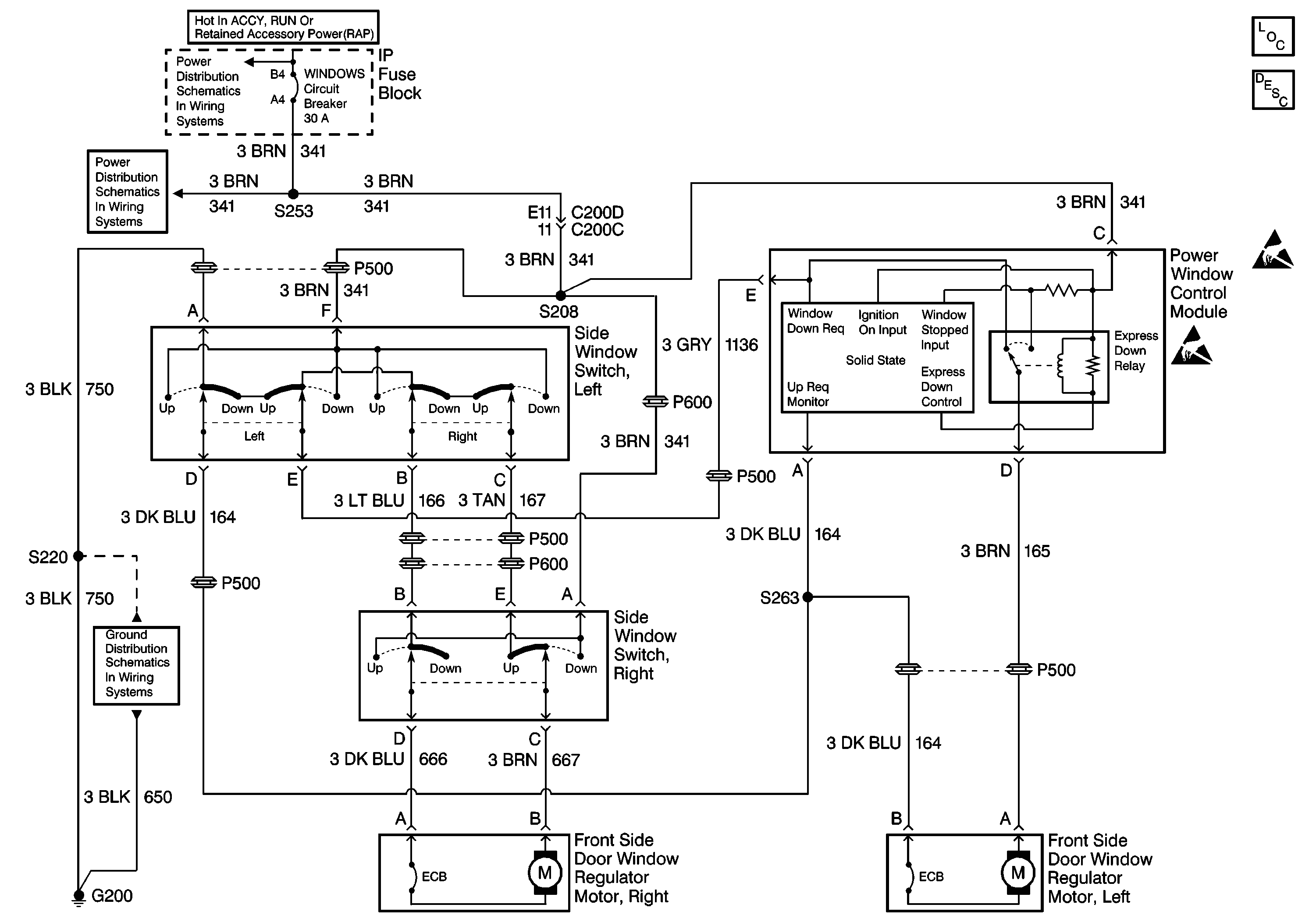 Wiring Diagram for Power Window Switches 2006 Gto Power Windows Wiring Diagram Wiring Diagram Mega