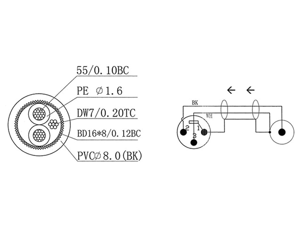 Xlr to Rca Wiring Diagram Monoprice 10ft Premier Series Xlr Male to Rca Male Cable 16awg Xlr to Rca Wiring Diagram Monoprice 10ft Premier Series Xlr Male to Rca Male Cable 16awg