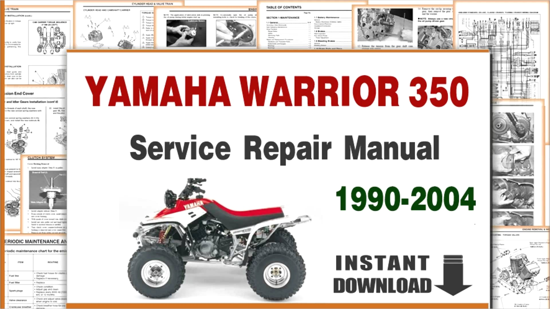 Yamaha 350 Warrior Wiring Diagram Yamaha Warrior atv Wiring Diagram Wiring Diagram Autovehicle
