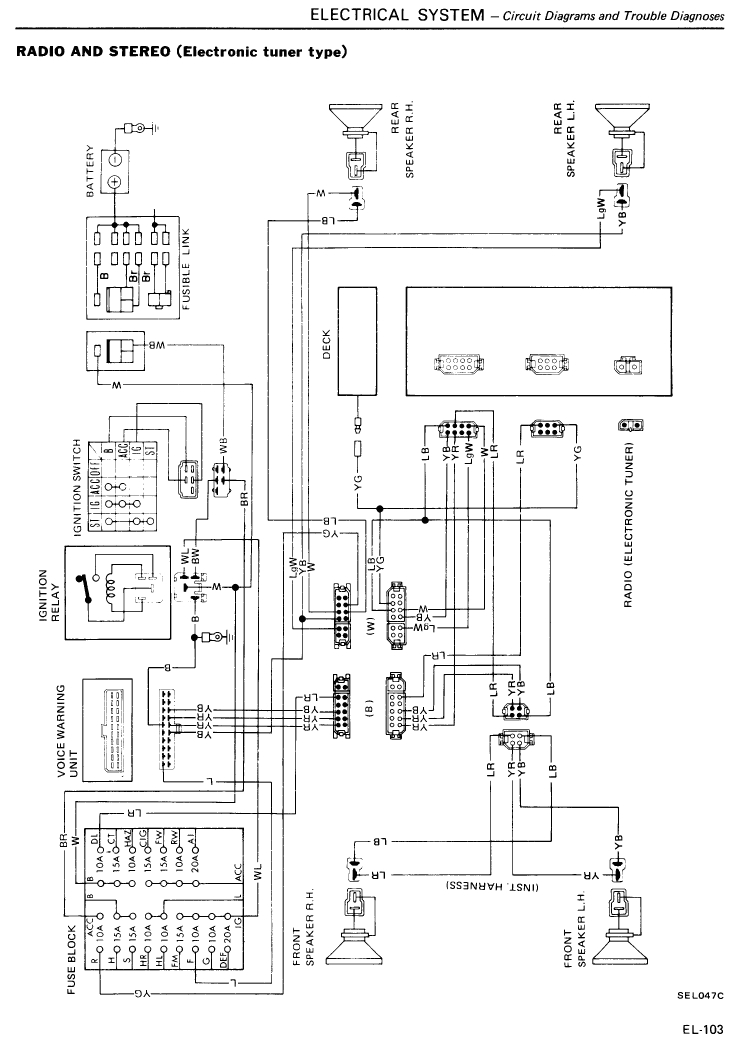 Z31 Wiring Diagram Z31 Stereo Wiring Diagram Wiring Diagram