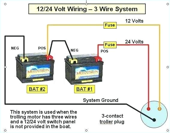 12 24 Volt Trolling Motor Wiring Diagram 24 Volt Battery Bank Wiring Diagram Automatic Charger Circuit for
