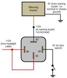 12v Automotive Relay Wiring Diagram Automotive Relay Guide 12 Volt Planet Electronics Boat Wiring