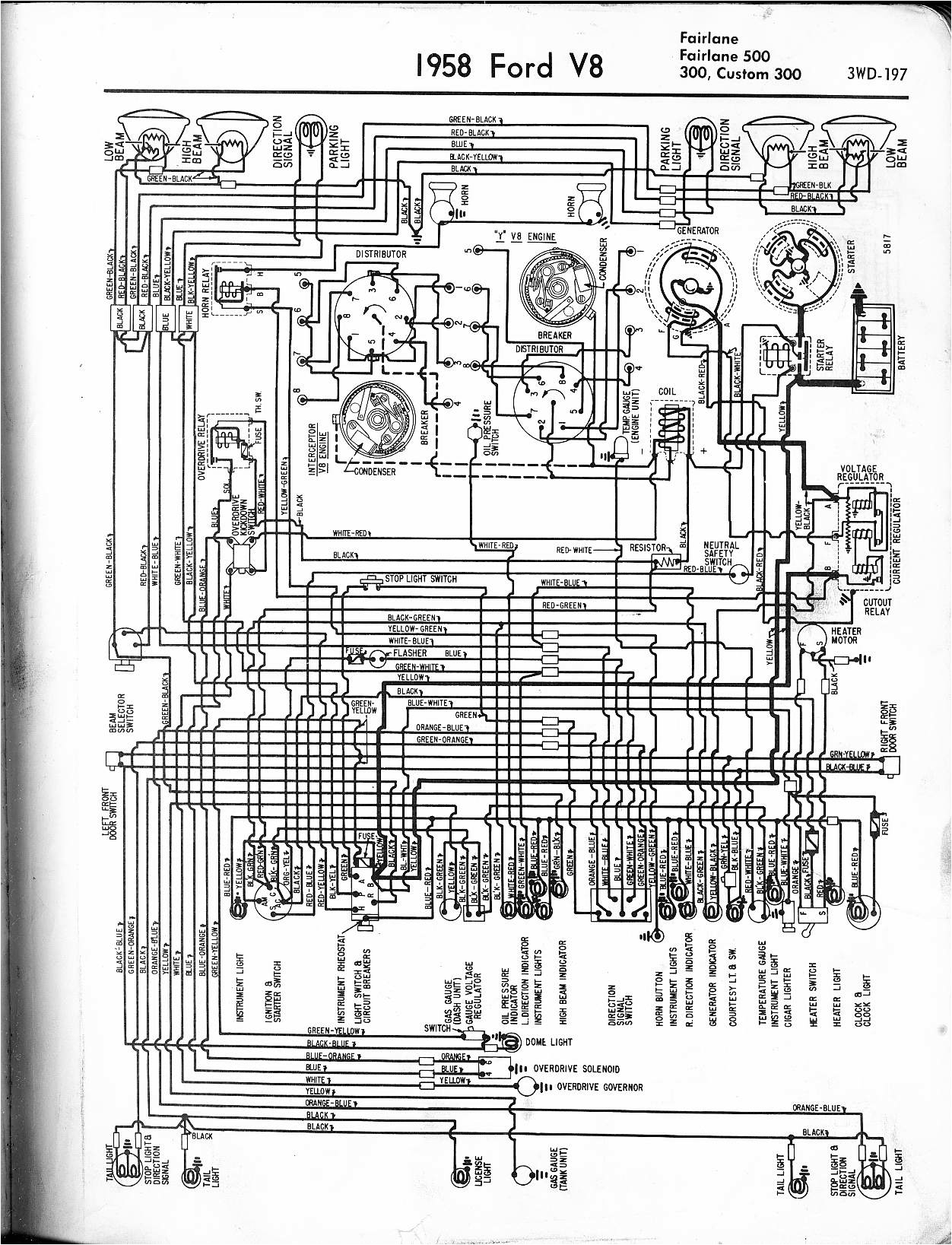 1957 ford Wiring Diagram 57 65 ford Wiring Diagrams 1957 ford Wiring Diagram 57 65 ford Wiring Diagrams