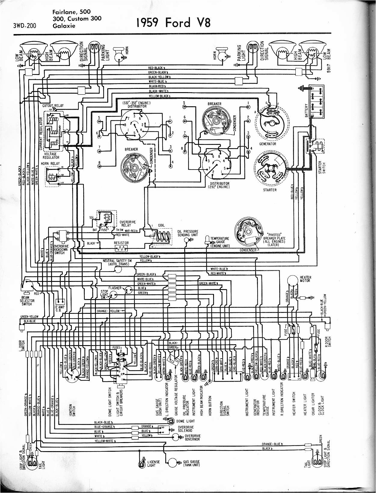 1957 ford Wiring Diagram 57 65 ford Wiring Diagrams 1957 ford Wiring Diagram 57 65 ford Wiring Diagrams