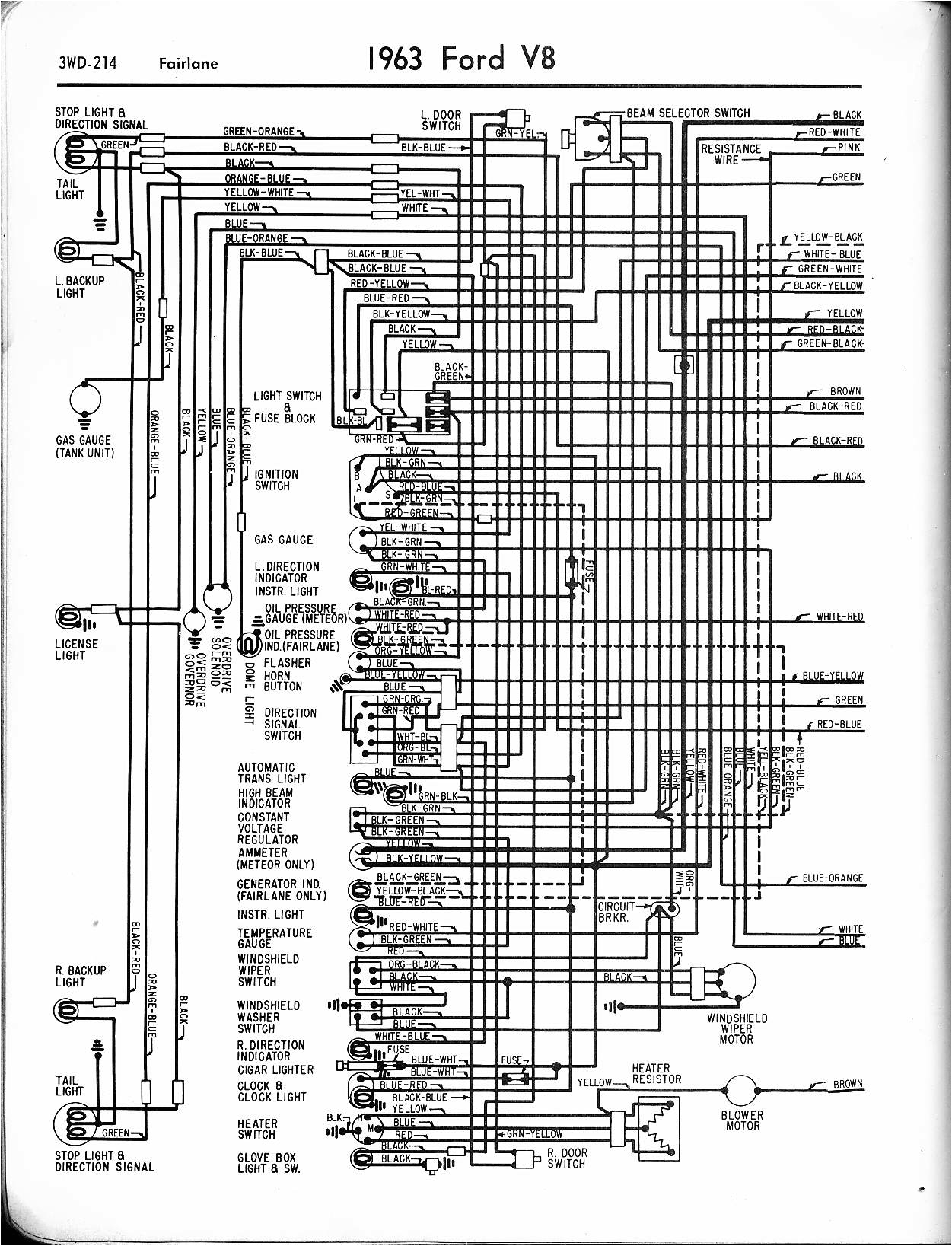 1957 ford Wiring Diagram 57 65 ford Wiring Diagrams 1957 ford Wiring Diagram 57 65 ford Wiring Diagrams