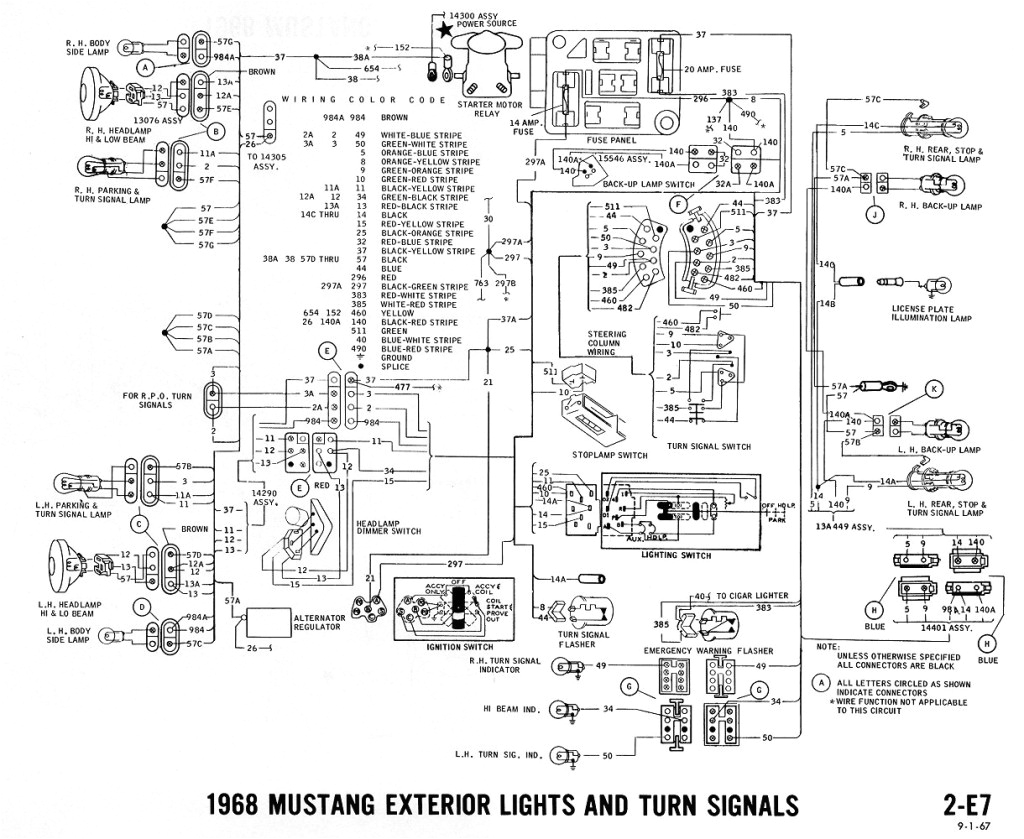 1968 ford F100 Wiring Diagram Wiring Harness for 1968 ford Mustang Free Download Wiring Diagrams 1968 ford F100 Wiring Diagram Wiring Harness for 1968 ford Mustang Free Download Wiring Diagrams