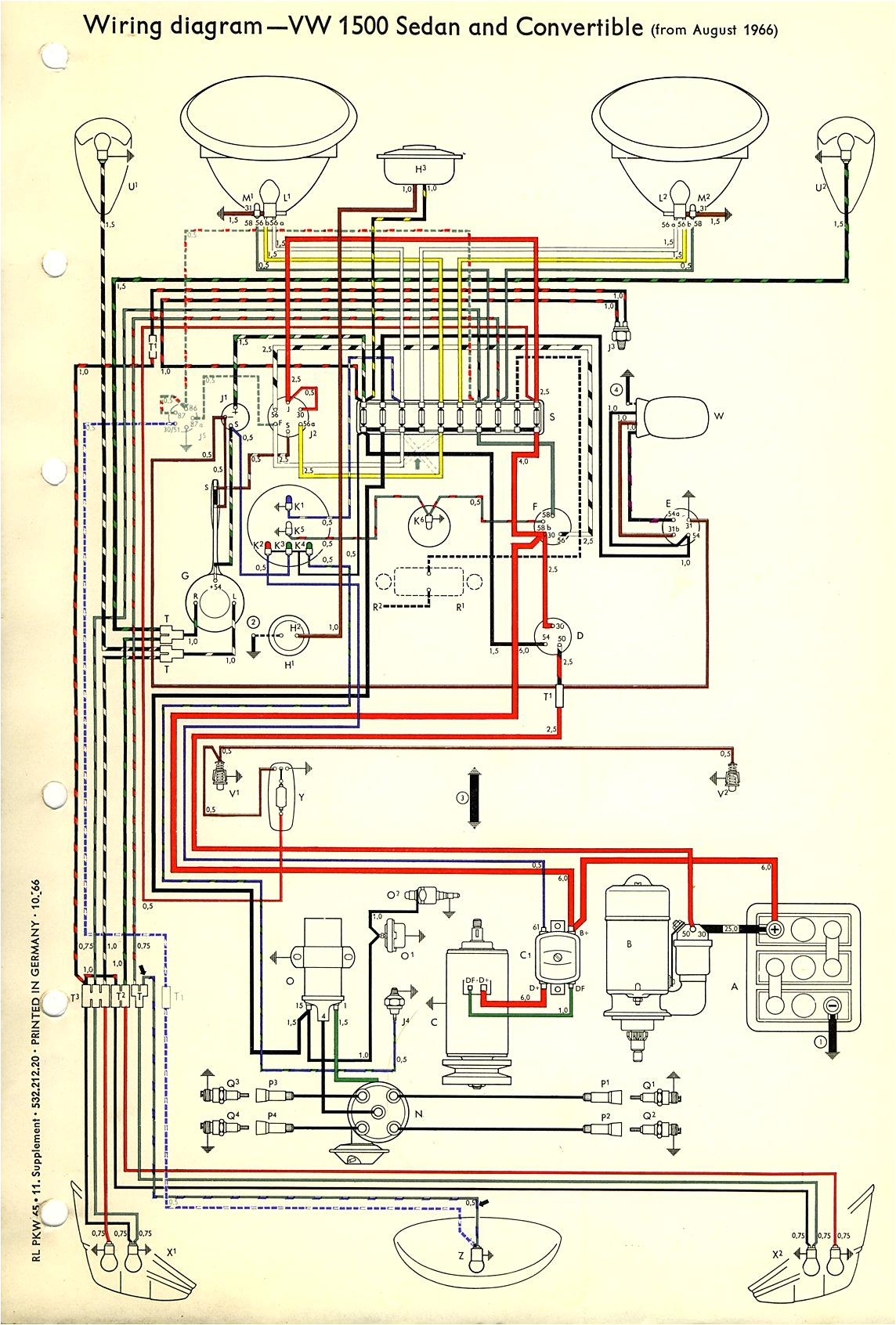 1971 Vw Beetle Wiring Diagram Wiring Diagram for 1973 Vw Beetle Wiring Diagram Name