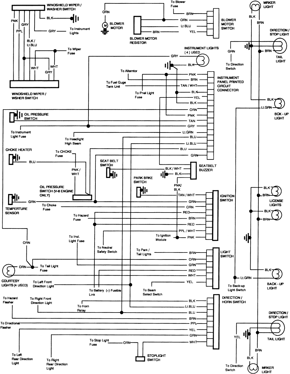 1985 Chevy Truck Wiring Diagram 1985 Chevy Truck Instrument Cluster Wiring Diagram Wiring Diagram Save