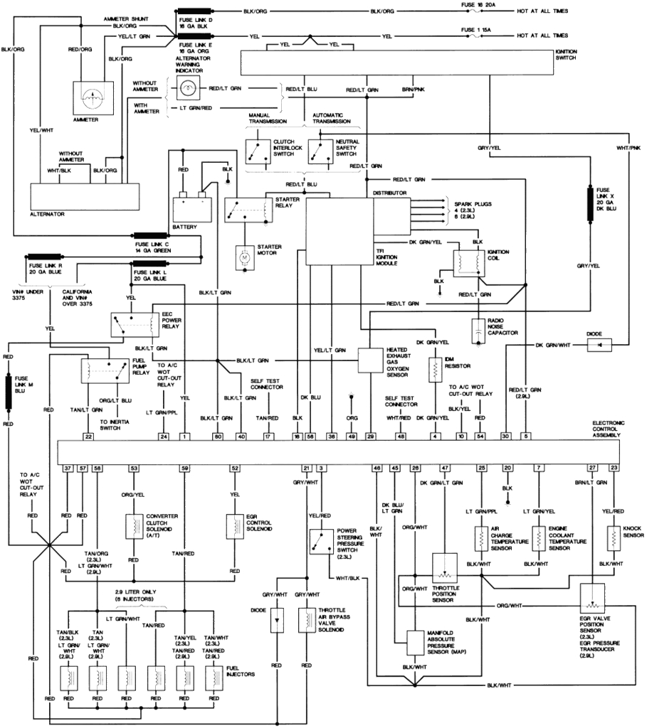 1986 ford F150 Engine Wiring Diagram Efi Wiring Diagram 86 ford 4×4 Blog Wiring Diagram 1986 ford F150 Engine Wiring Diagram Efi Wiring Diagram 86 ford 4×4 Blog Wiring Diagram