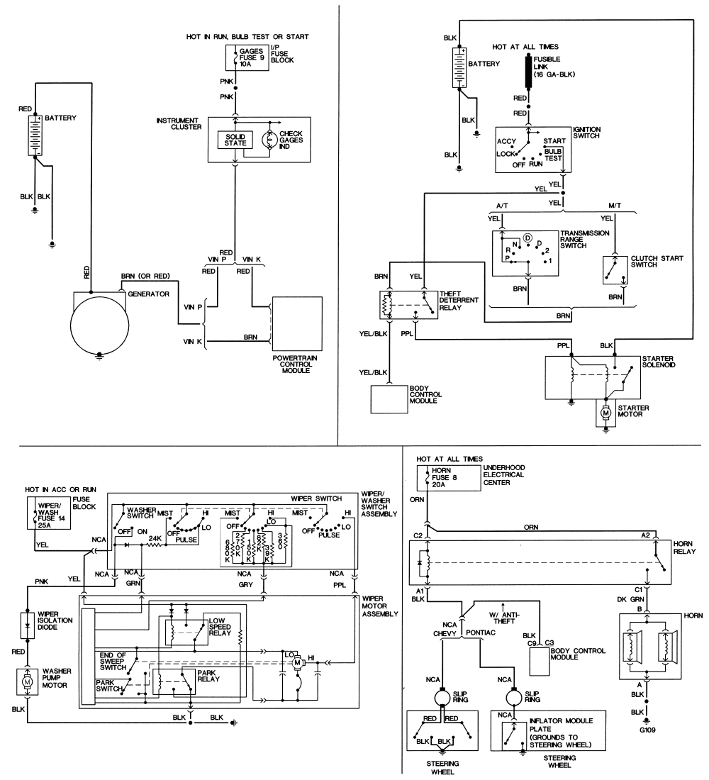1992 Camaro Wiring Diagram 1998 Camaro Wiring Diagram Wiring Diagram today
