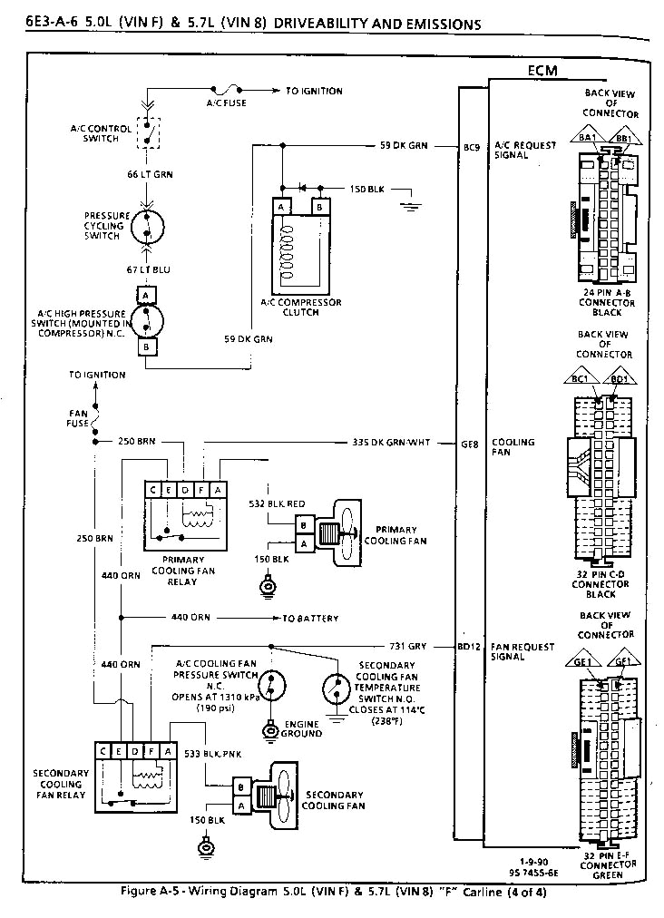 1992 Camaro Wiring Diagram My 85 Z28 and Changing A 165 Ecm to A 730