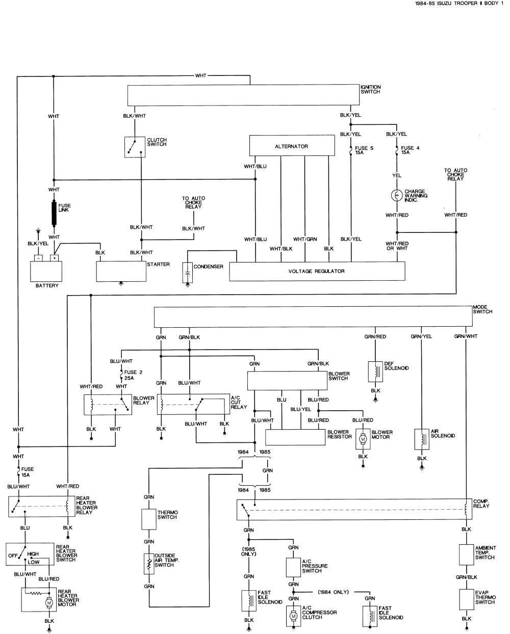1998 isuzu Npr Wiring Diagram 1986 isuzu Wiring Diagram Wiring Diagram Page 1998 isuzu Npr Wiring Diagram 1986 isuzu Wiring Diagram Wiring Diagram Page