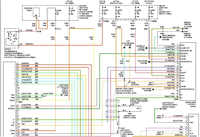2002 ford Taurus Stereo Wiring Diagram Wiring Diagram for A 05 Taurus Wiring Diagram New