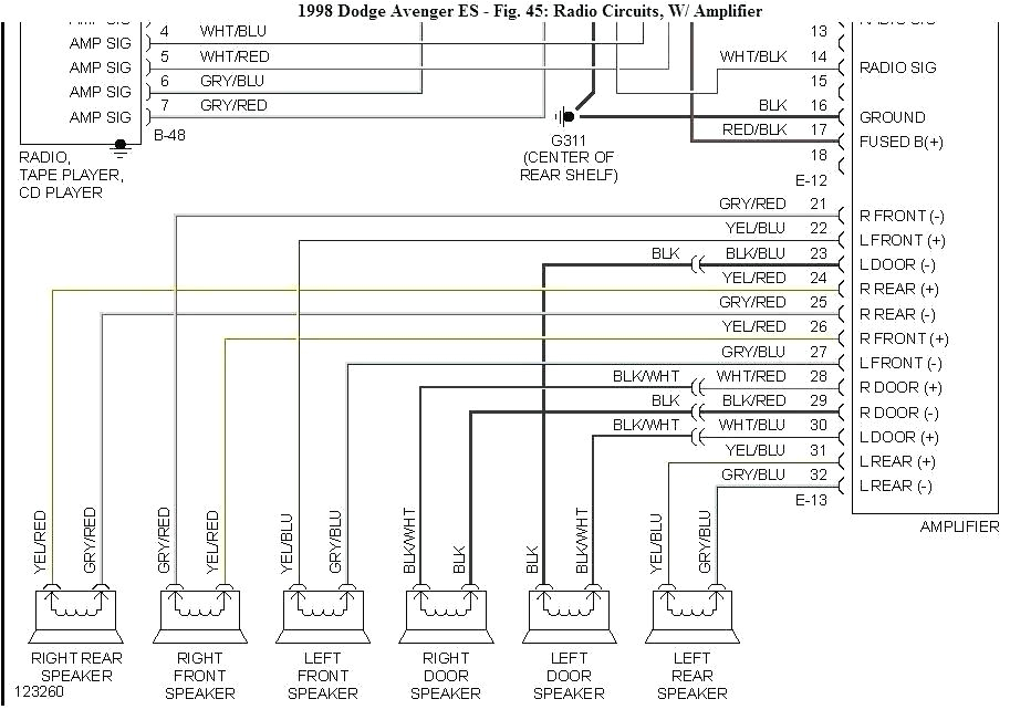 2002 Jeep Liberty Speaker Wiring Diagram Dodge Infinity Wiring Diagram Free Download Schematic Wiring