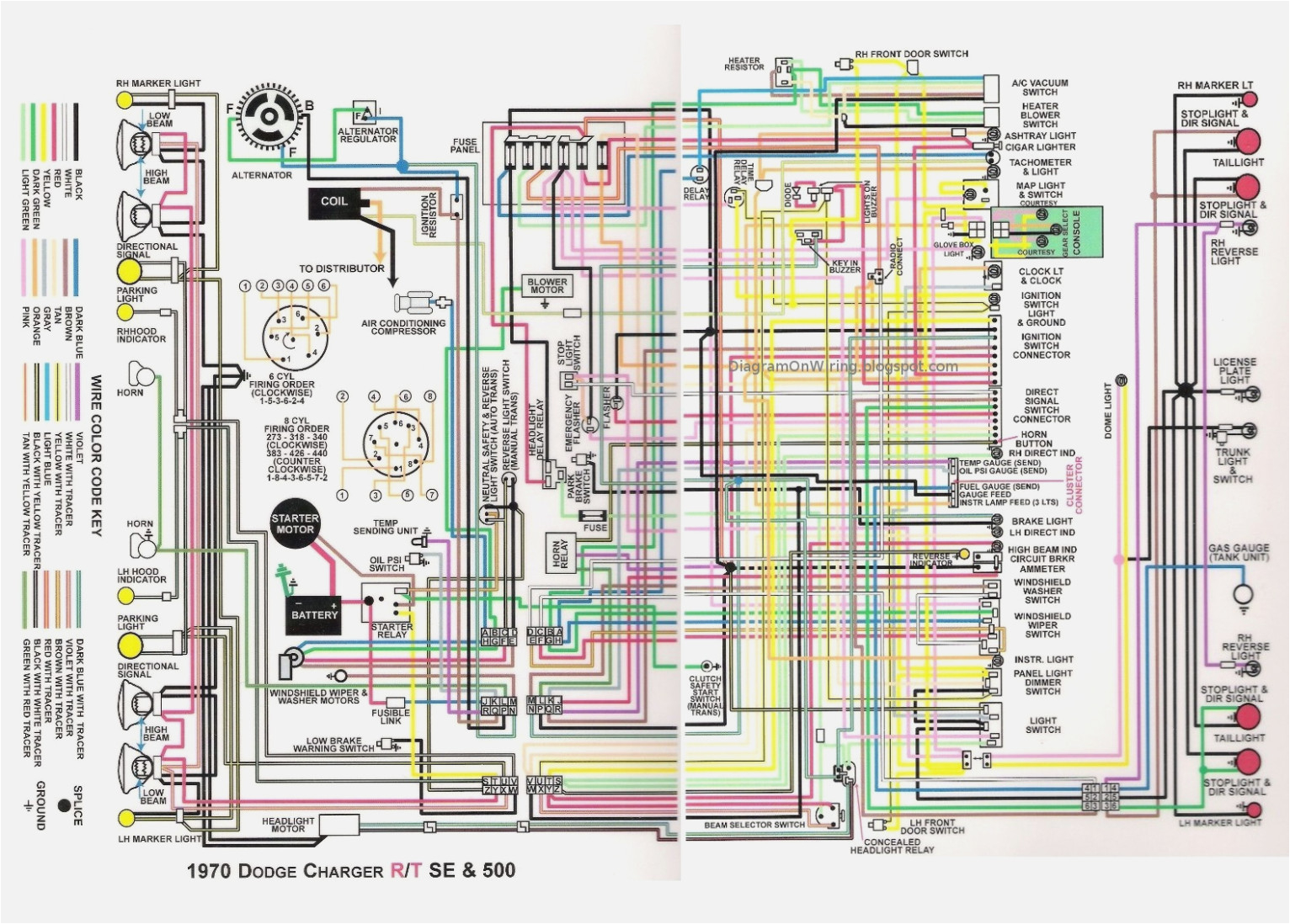 1970 Dodge Challenger Ignition Wiring Diagram