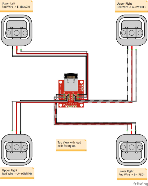 3 Wire Load Cell Wiring Diagram Getting Started with Load Cells Learn Sparkfun Com
